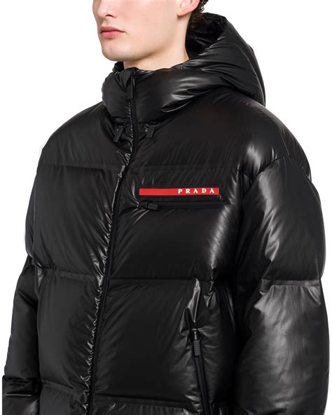 prada mens puffer|Prada down jacket men's.